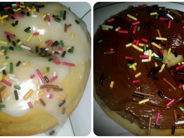 Gogosi la cuptor- Donuts - Preparare etapa 7