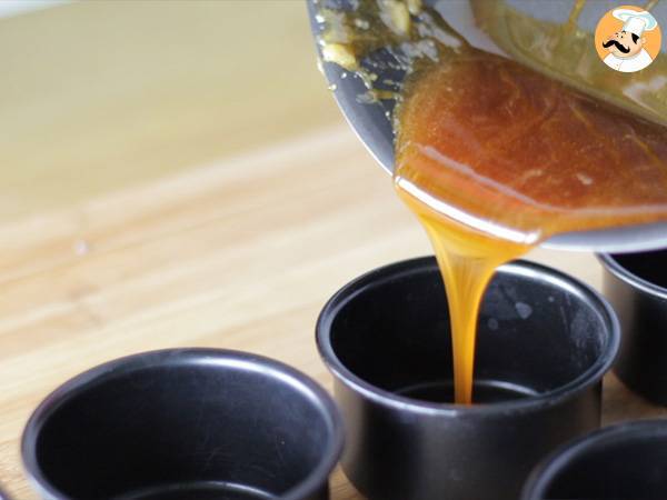 Flan cu lapte condensat - Preparare etapa 2