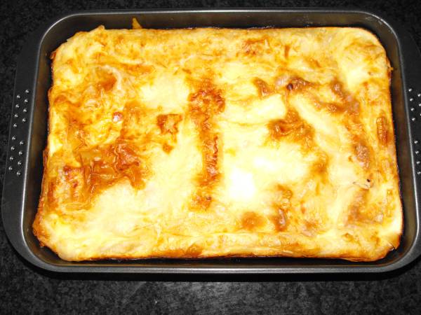 Placinta cu iaurt si merisoare - Preparare etapa 2