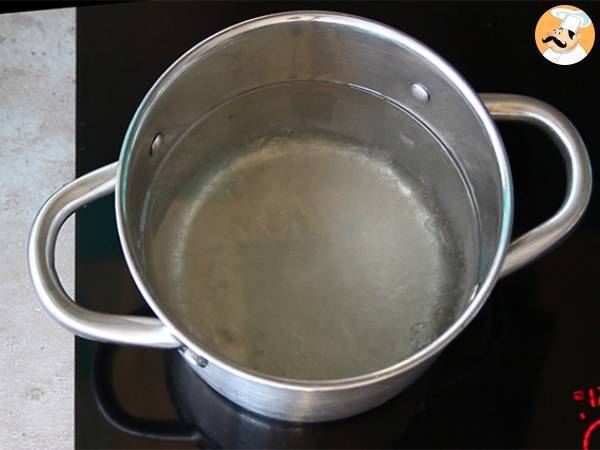 Sirop de menta facut in casa - Preparare etapa 1