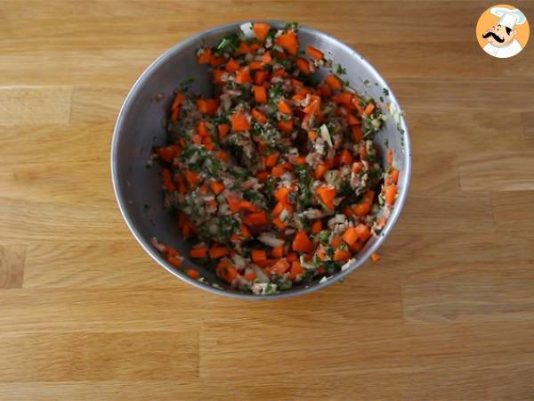 Clapon cu castane - Preparare etapa 1