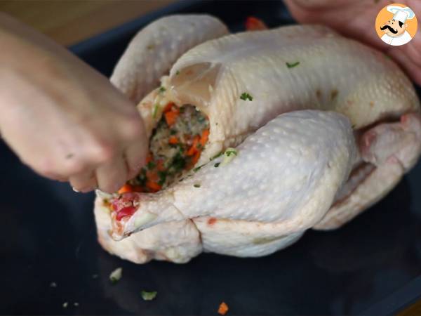 Clapon cu castane - Preparare etapa 2