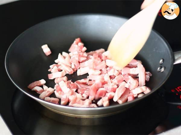 Varza cu bacon - Preparare etapa 1