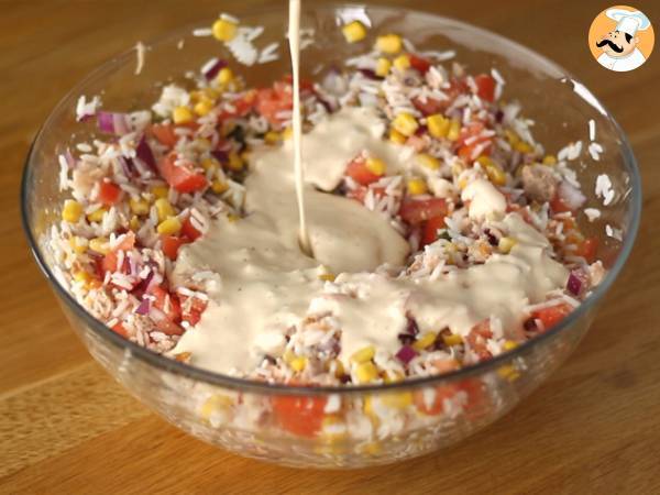 Salata de orez (usor si simplu) - Preparare etapa 4