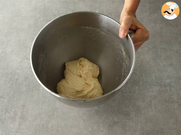 Panettone cu ciocolata - Preparare etapa 2