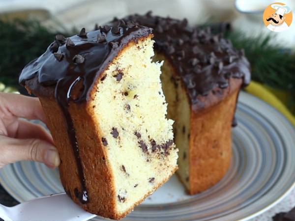 Panettone cu ciocolata - Preparare etapa 8