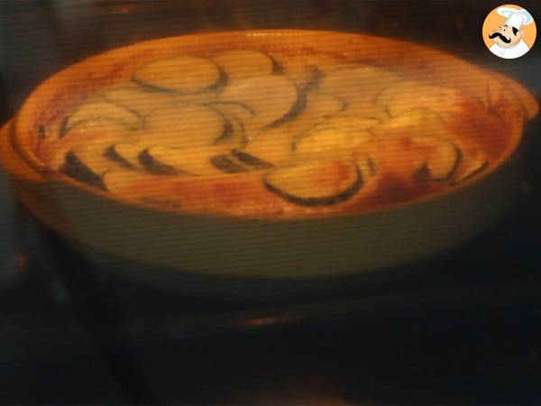 Clafoutis cu dovlecei si branza de capra - Preparare etapa 3