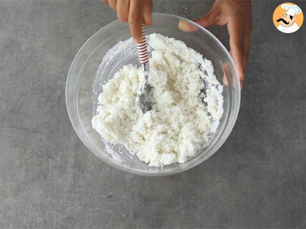 Briose braziliene - Queijadinhas - Preparare etapa 1