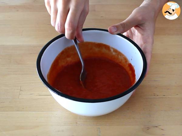 Hamburger in stil Sloppy Joe - Preparare etapa 1