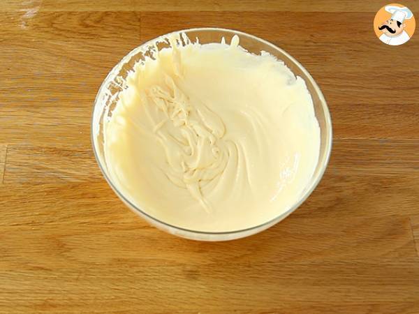 Verrine tiramisu cu capsune - Preparare etapa 1