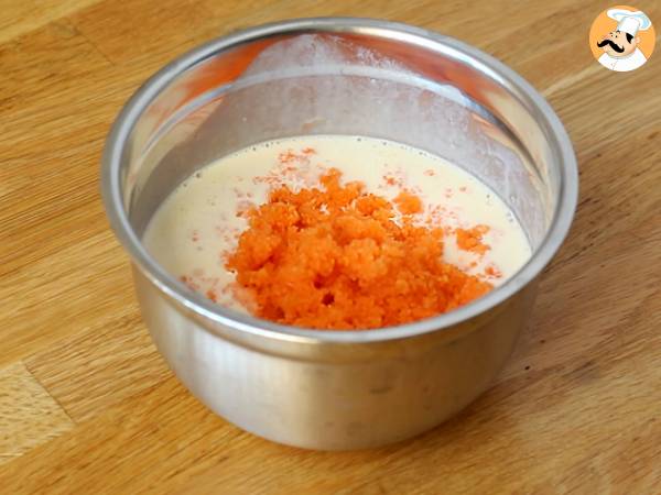 Quiche cu morcovi, ardei si rosii - Preparare etapa 2