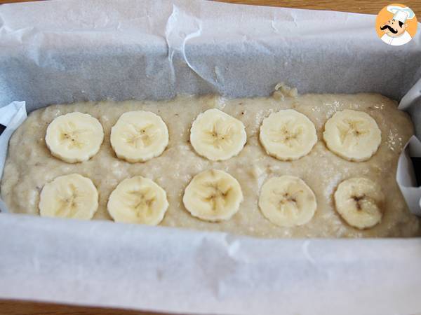Chec cu banane fara zahar - Banana bread - Preparare etapa 5