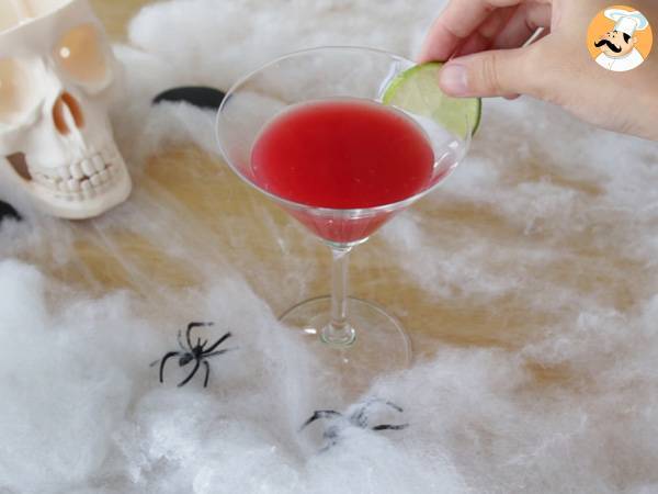 Cocktail sangeros de Halloween (fara alcool) - Preparare etapa 5