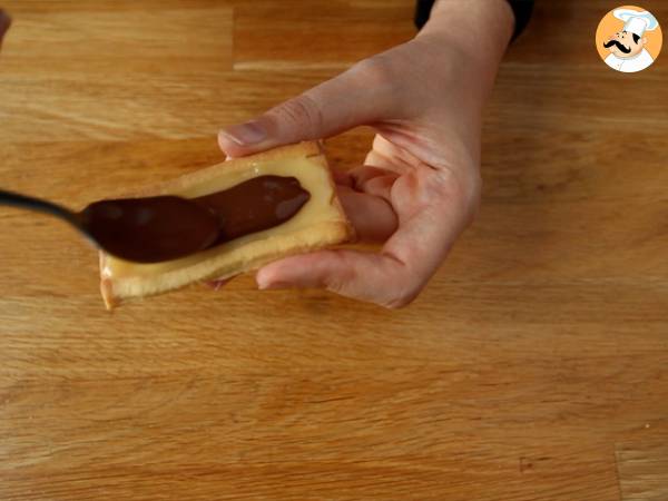 Biscuiti TWIX - Preparare etapa 9