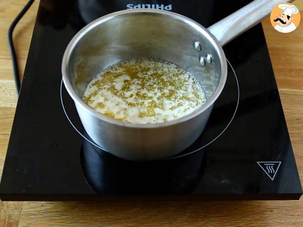 Financiers cu migdale - Preparare etapa 1