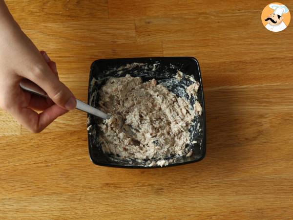 Rulouri de dovlecei cu sardine - Preparare etapa 2