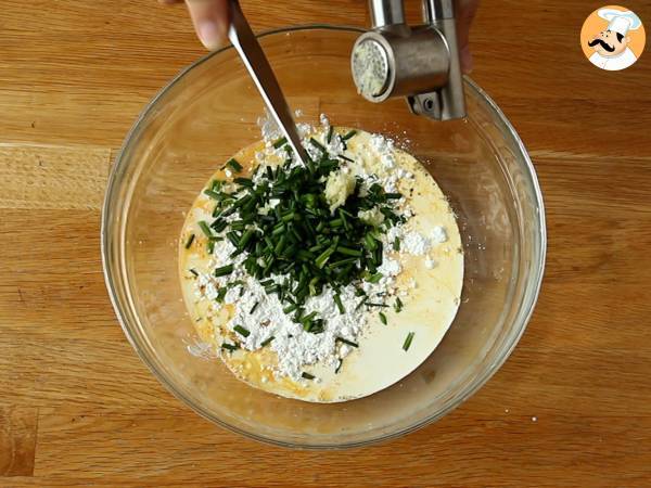 Terrine de dovlecei si somon afumat - Preparare etapa 3