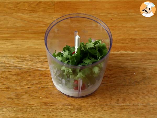 Ceviche de stridii: lapte de tigru si fructul pasiunii - Preparare etapa 2