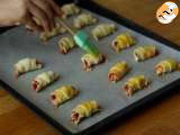 Mini croissante aperitiv - Preparare etapa 5