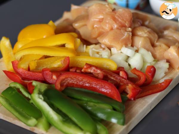 Pui baschez express la Cookeo (multicooker) - Preparare etapa 1