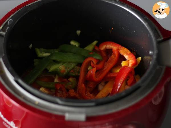 Pui baschez express la Cookeo (multicooker) - Preparare etapa 3