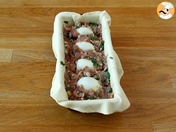 Pâté Berrichon - Ruladă de Paște - Preparare etapa 4