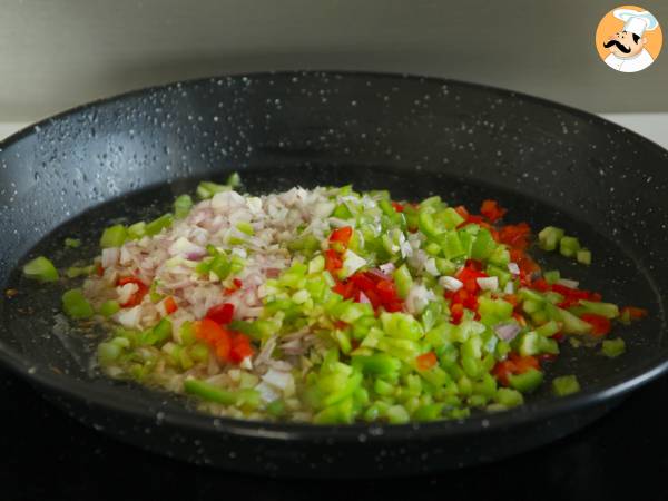 Orez cu calamar - Preparare etapa 3