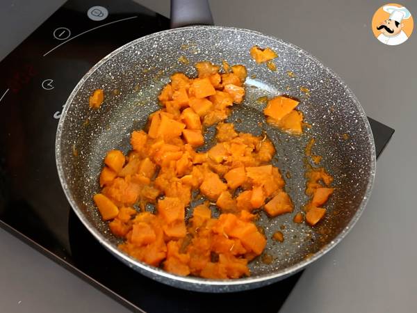 Sos de dovleac și ricotta, perfect pentru a însoți pastele sau umple ravioli! - Preparare etapa 3