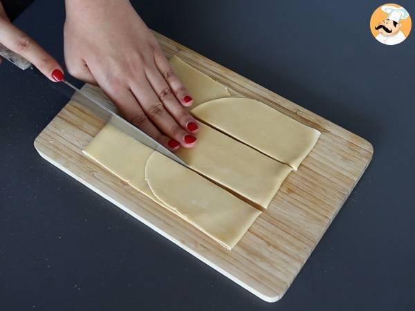 Paste Caramelle, ravioli în formă de bomboane, umplutute cu dovleac și ricotta - Preparare etapa 8