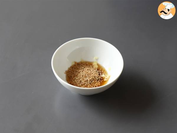 Somon în stil coreean cu sos gochujang gata în 8 minute - Preparare etapa 1