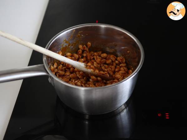 Pralină de arahide - Preparare etapa 3