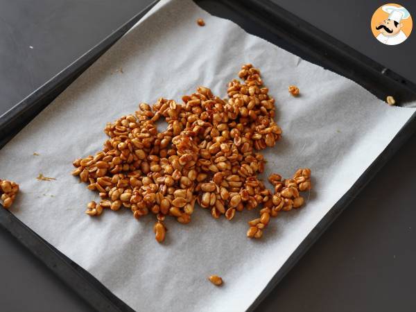 Pralină de arahide - Preparare etapa 4