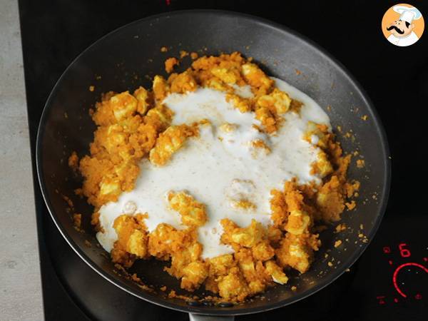 Pui curry în lapte de cocos - Preparare etapa 6