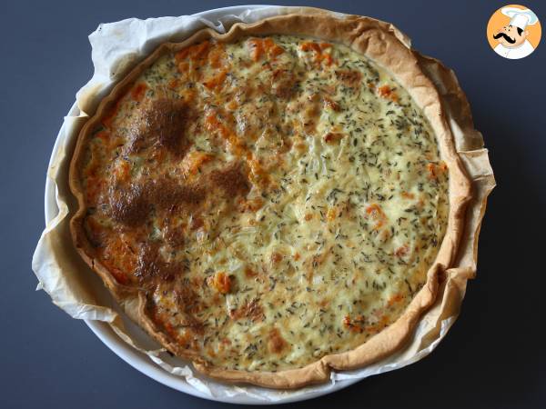 Quiche cu dovleac, pentru o masă simplă și sațioasă - Preparare etapa 5