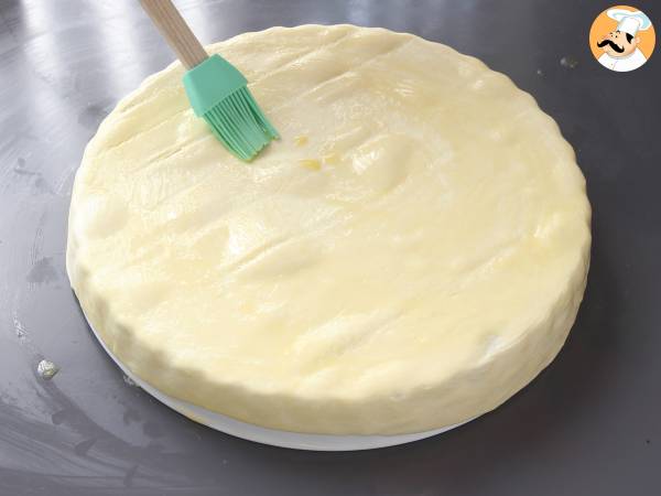 Tartă de vară super răcoritoare: ricotta, castraveți și somon afumat - Preparare etapa 1