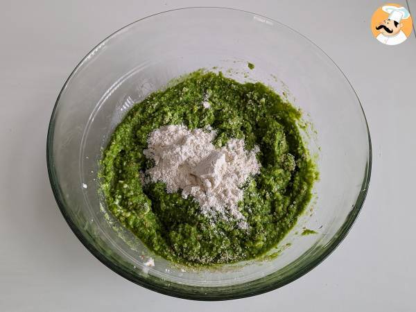 Chifteluțe de mazăre și feta în Air Fryer - Preparare etapa 5