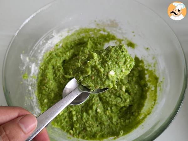 Chifteluțe de mazăre și feta în Air Fryer - Preparare etapa 6