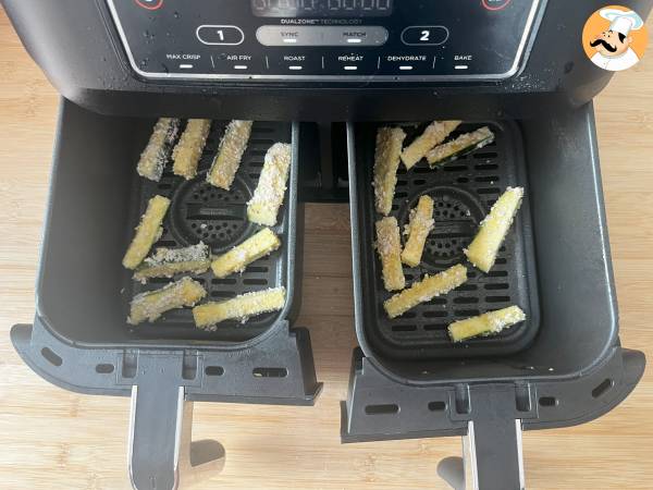 Batoane de dovlecel la Air fryer - Preparare etapa 5