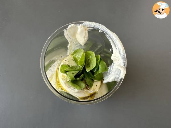 Paste cu cremă de ricotta și busuioc - Preparare etapa 3