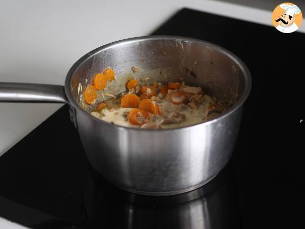 Tocăniță gustoasă de somon - Preparare etapa 8