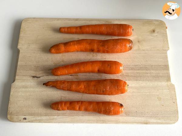 Morcovi în sos de miere și clementine - Preparare etapa 1