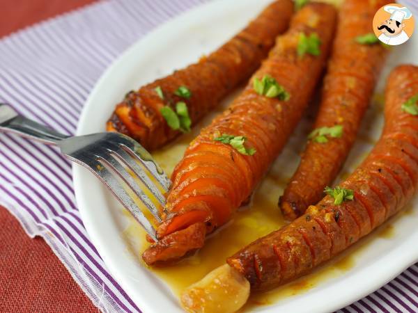 Morcovi în sos de miere și clementine - Preparare etapa 6