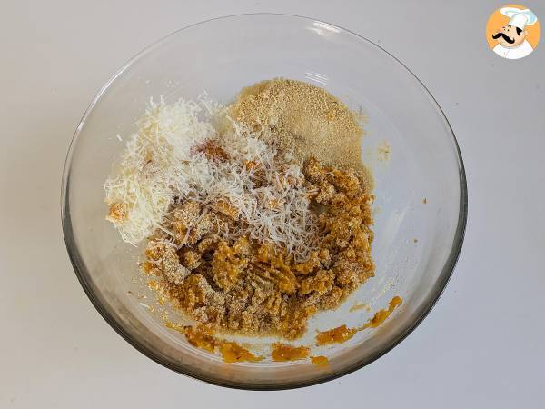 Chifteluțe de dovleac în Air Fryer - Preparare etapa 3