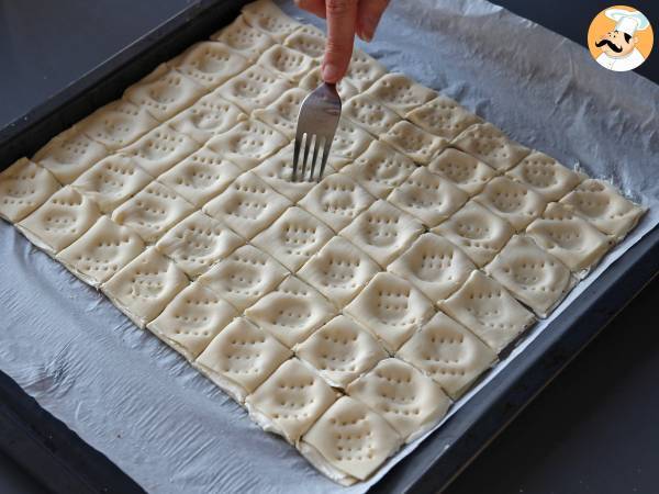 Mini aperitive din foitaj - pentru un aperitiv minunat! - Preparare etapa 4