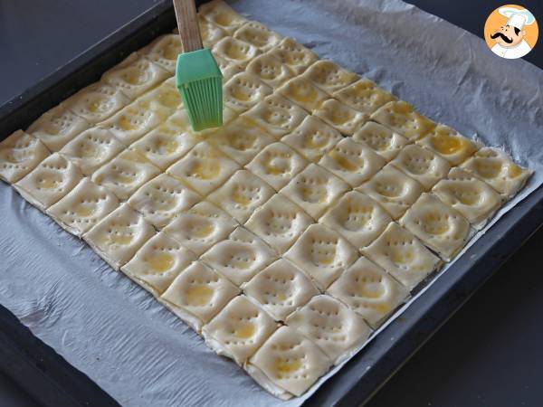 Mini aperitive din foitaj - pentru un aperitiv minunat! - Preparare etapa 5