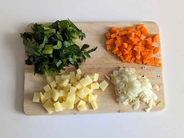 Pasta e fagioli alla veneta: un clasic al bucătăriei venețiene - Preparare etapa 2