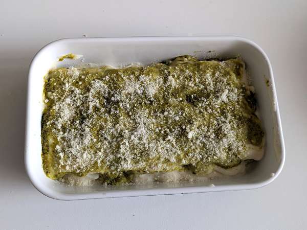 Cannelloni cremoși cu pesto: rețeta ușoară și gustoasă - Preparare etapa 8
