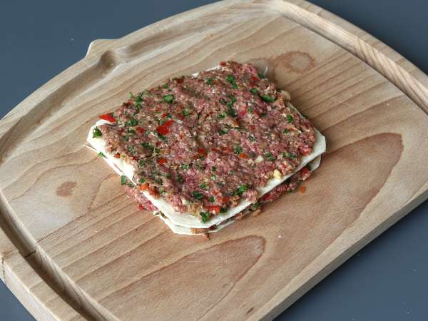 Kebab Lavash cu tortilla, ușor de gătit în airfryer! - Preparare etapa 5