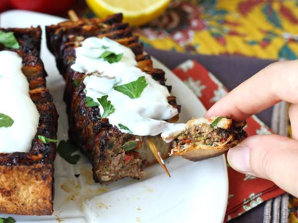 Kebab Lavash cu tortilla, ușor de gătit în airfryer! - Preparare etapa 11