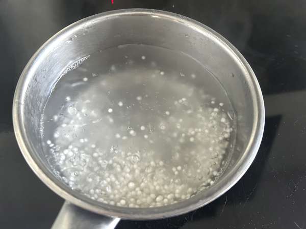 Mango sago, desertul asiatic cu tapioca și mango care cucerește prin simplitatea sa - Preparare etapa 4